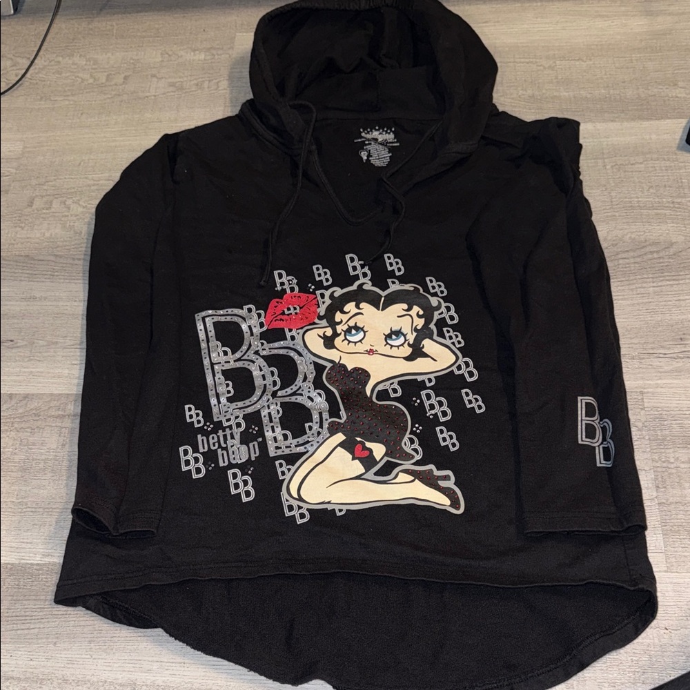 Black Betty Boop Hoodie